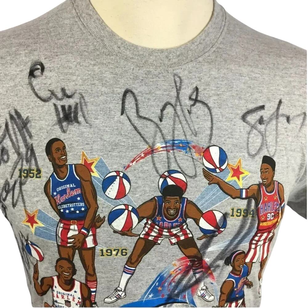Harlem Globetrotters T Shirt 2016 Basketball World Tour Size S - Picture 4 of 9